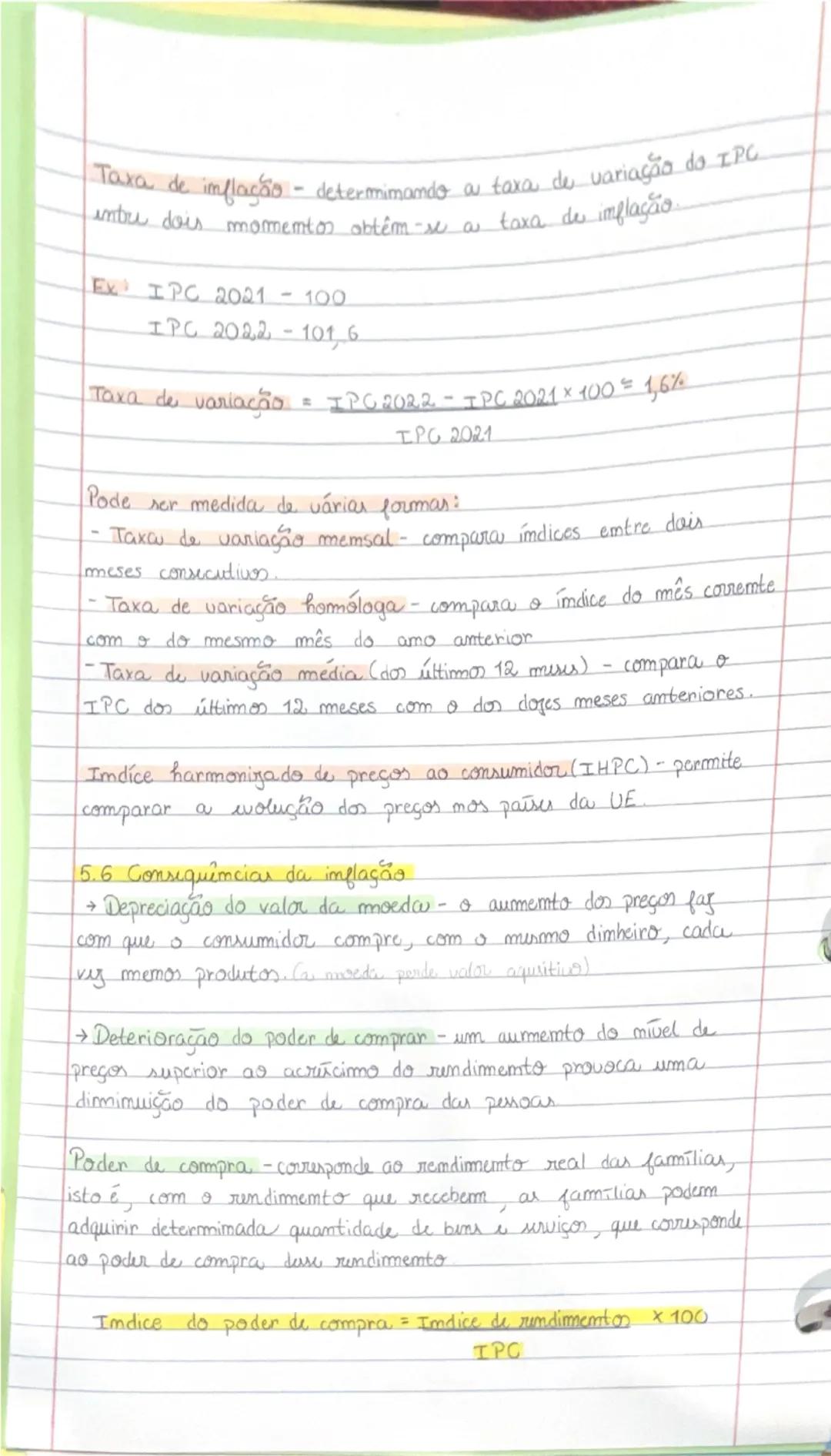 5 Moeda e imflação

5.1. Evolução da moedas

Troca direta - troca leita produto por produto

Troca imdirela - troca onde a morda è usadas co