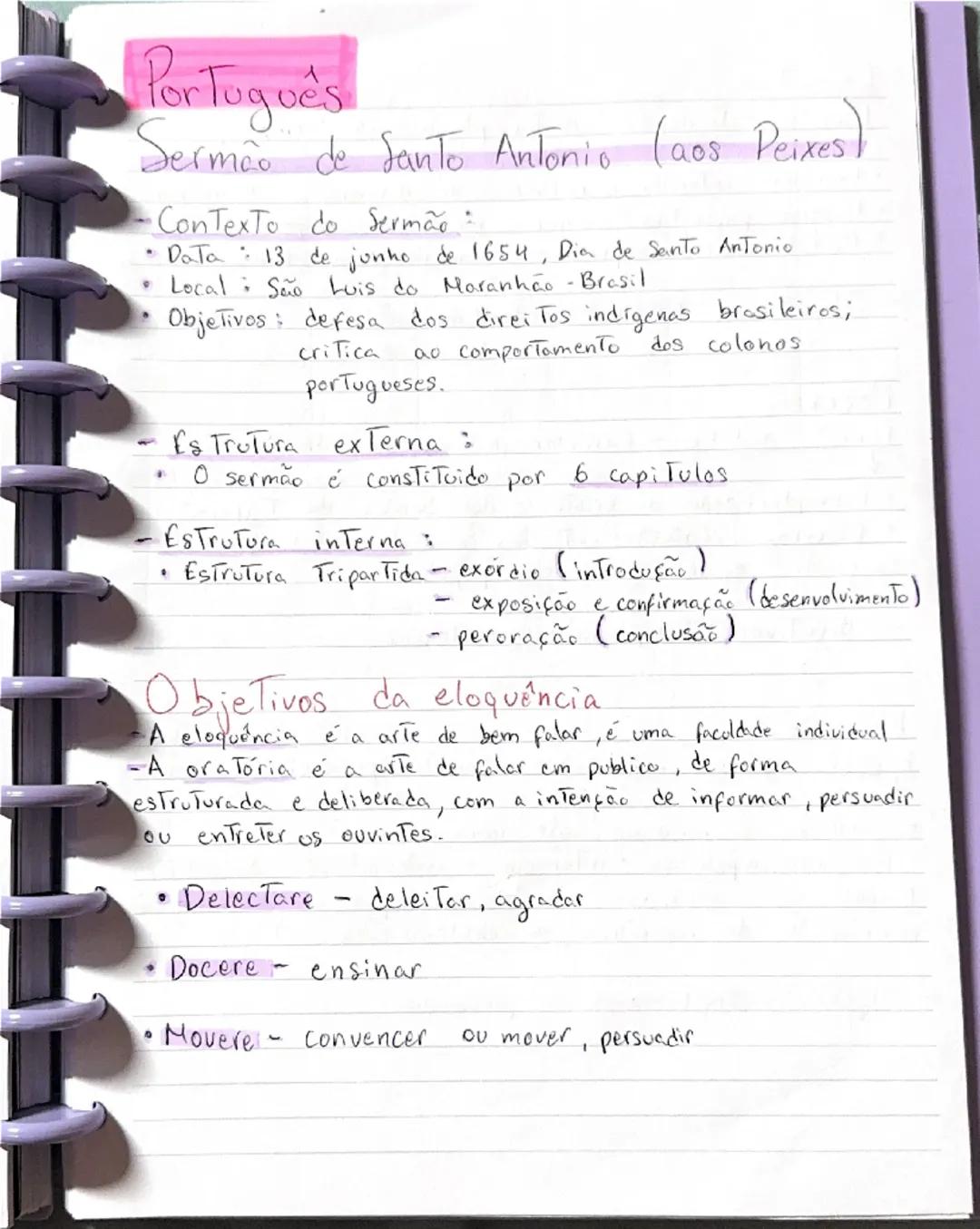 Sermão de Santo António aos Peixes: Análise e Resumo