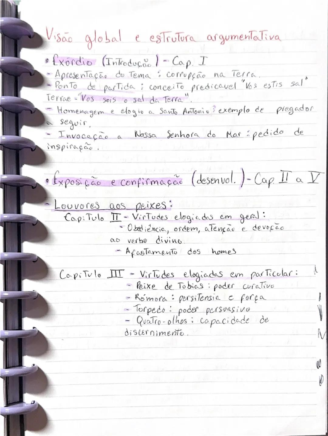 Portugués
Sermão de Santo Antonio (aos Peixes)
Contexto do Sermão:
Data: 13 de junho de 1654, Dia de Santo Antonio
Local: São Luis do Maranh