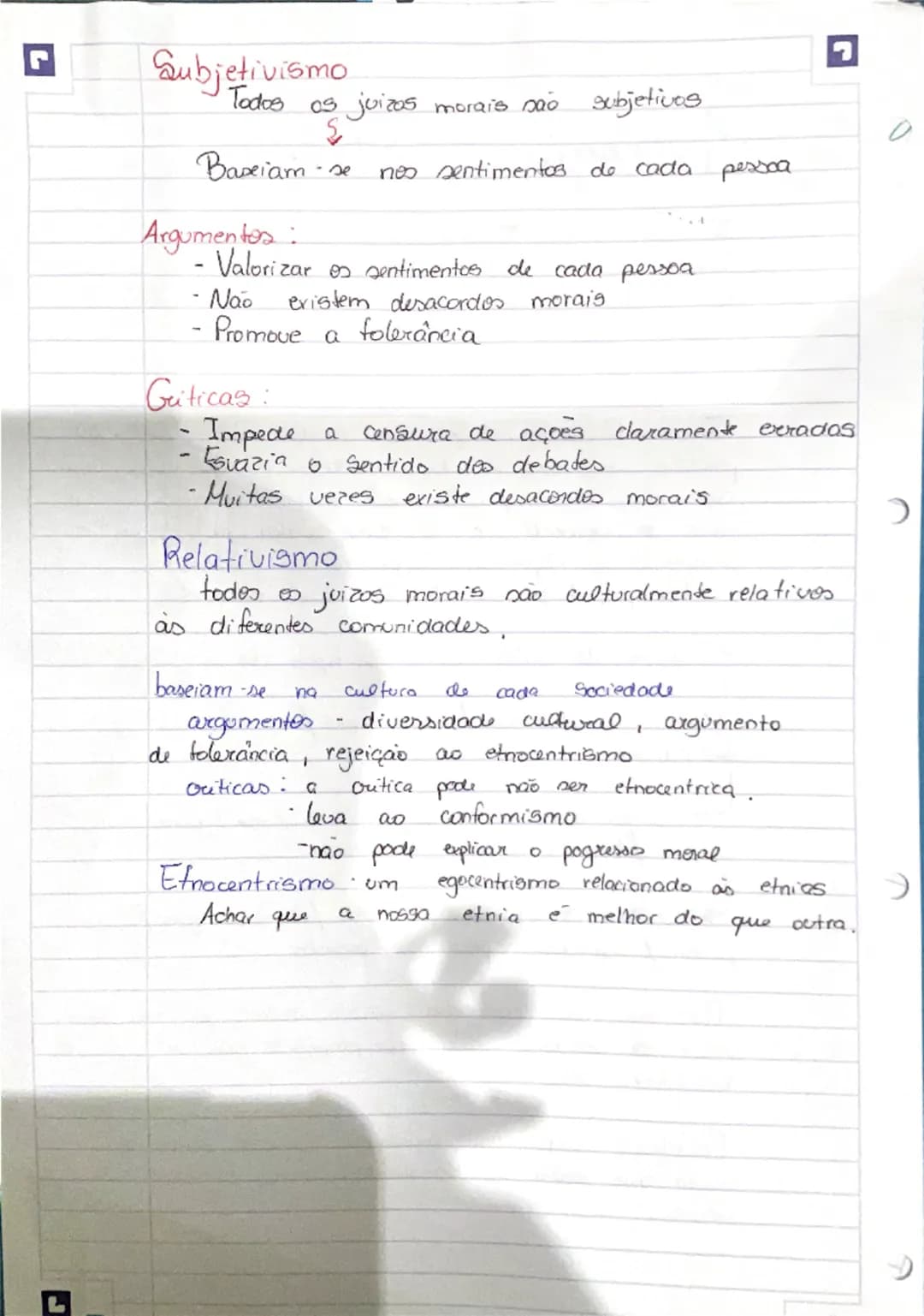 # Axiologia e Ética

Juízo de facto: Tentativa de descrever a realidade.
Crenga que diz como o mundo é e como acreditamos que ele seja. Enqu