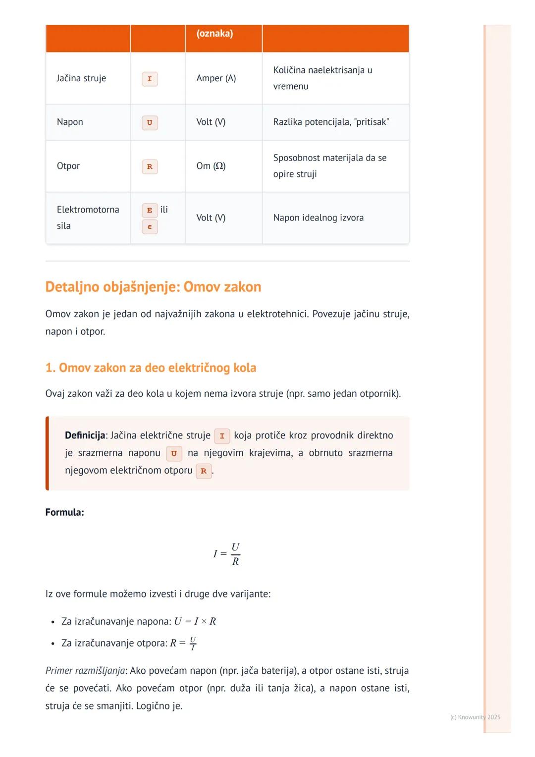 # Električna Struja i Ohmov Zakon

Uvod u električnu struju

Električna struja je usmereno kretanje naelektrisanih čestica, najčešće elektro