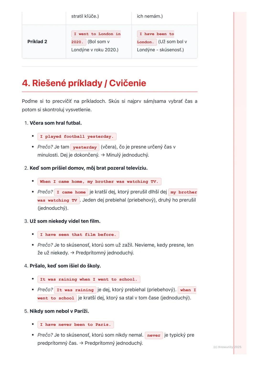 # Časy: Minulý jednoduchý a
priebehový, Predprítomný
jednoduchý

1. Prehľad časov v angličtine

Ahojte! Dnes si zopakujeme a hlavne prehĺbim