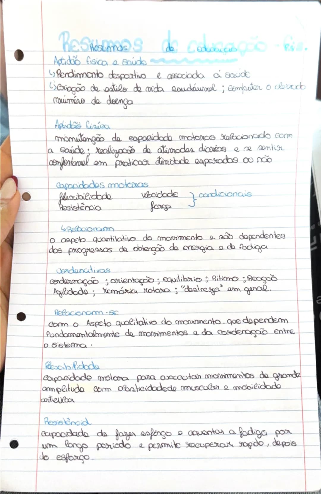 --- OCR Start ---
Reswomas de cadumagão-bie
Aptidão fisica e saúde
Rendimento desportivo e associada cá saude
(seriação de estilo de vida sa