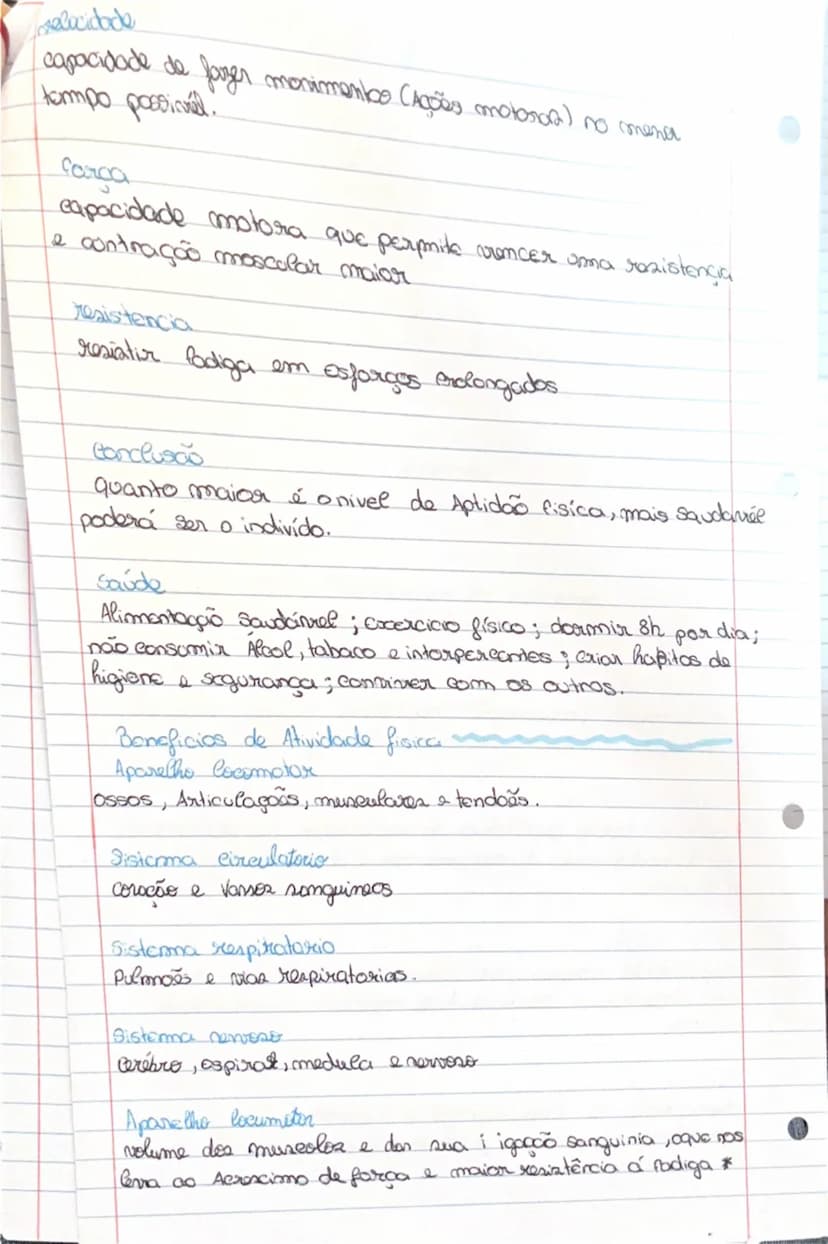 --- OCR Start ---
Reswomas de cadumagão-bie
Aptidão fisica e saúde
Rendimento desportivo e associada cá saude
(seriação de estilo de vida sa