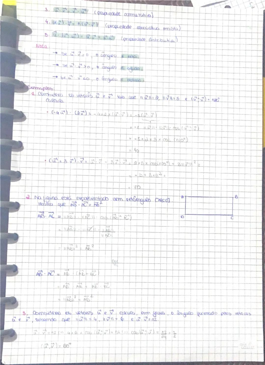 # GEOMETRIA ANALÍTICA

2. Revisors

-   114,6) 12A X8) Iya-4B)² (20-26)

-   Banto medio

    Π] = (0, 0, 0)
    2

-   Dealasia de Les / Pl