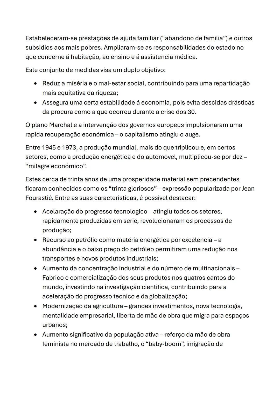 # Resumos de História
➤ O nascimento de uma nova ordem internacional
A segunda guerra mundial (1939-1945) afetou de forma profunda o equil