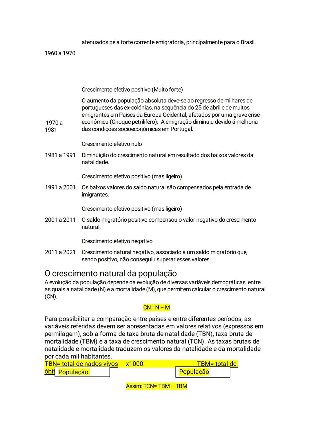 # TEMA I- A POPULAÇÃO, UTILIZADORA DE RECURSOS E
# ORGANIZADORA DE ESPAÇOS
1.1. A população: evolução e diferenças regionais
1.1.1. A evoluç