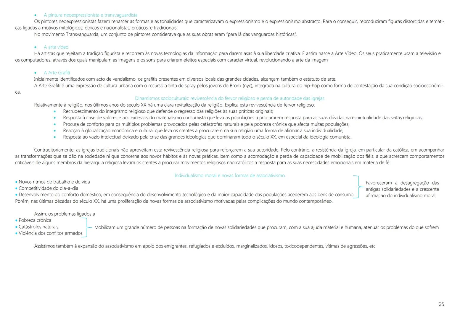 1ª Guerra Mundial → 1914 a 1918
As transformações das primeiras décadas do século XX
1917 Revolução Socialista Soviética (Lenine líder).
→ R