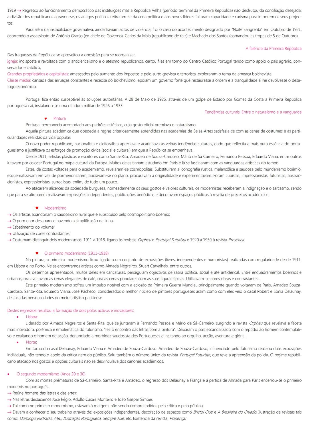 1ª Guerra Mundial → 1914 a 1918
As transformações das primeiras décadas do século XX
1917 Revolução Socialista Soviética (Lenine líder).
→ R