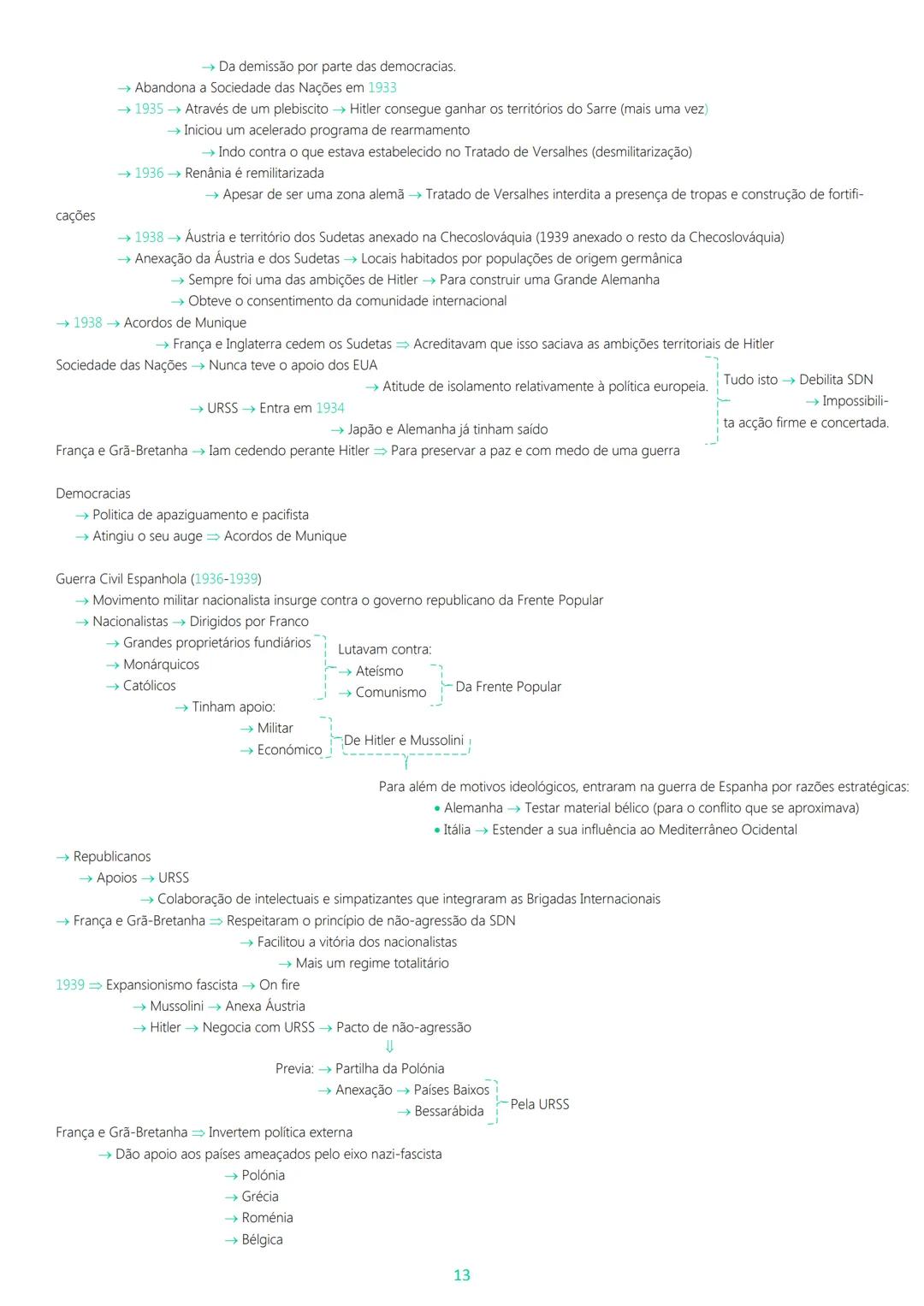 1ª Guerra Mundial → 1914 a 1918
As transformações das primeiras décadas do século XX
1917 Revolução Socialista Soviética (Lenine líder).
→ R