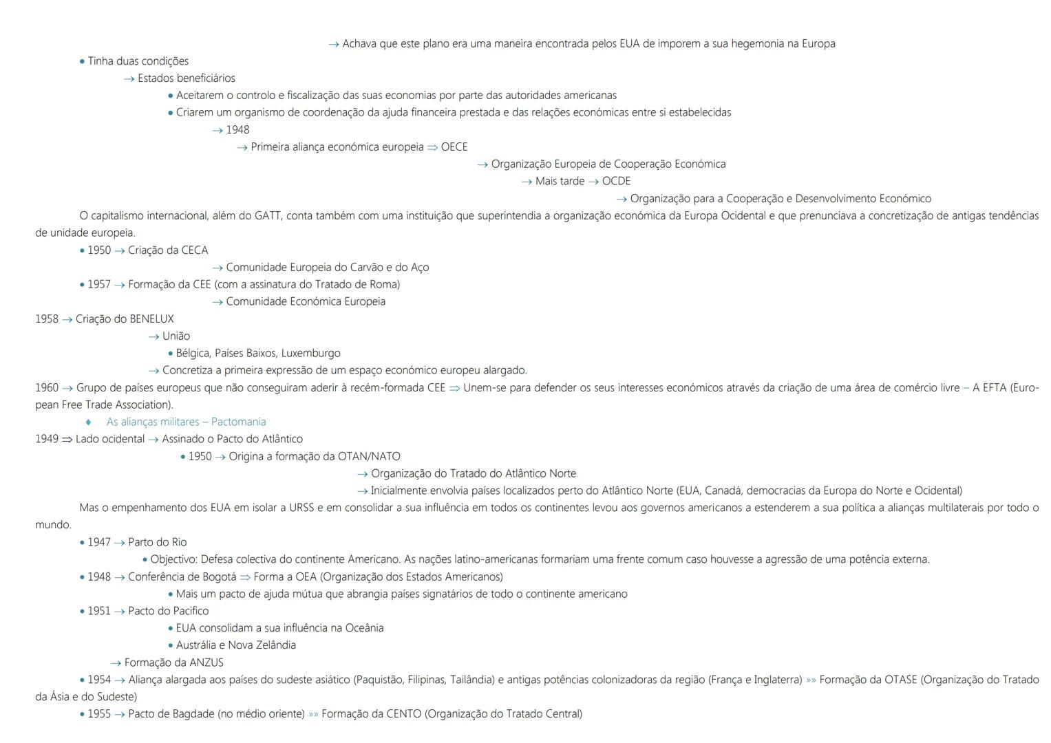 1ª Guerra Mundial → 1914 a 1918
As transformações das primeiras décadas do século XX
1917 Revolução Socialista Soviética (Lenine líder).
→ R