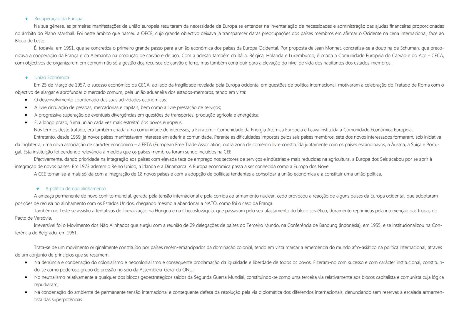 1ª Guerra Mundial → 1914 a 1918
As transformações das primeiras décadas do século XX
1917 Revolução Socialista Soviética (Lenine líder).
→ R