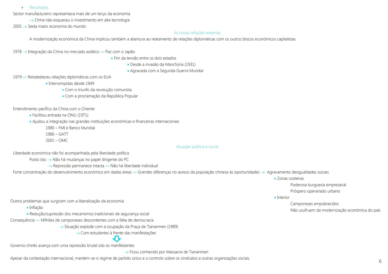 1ª Guerra Mundial → 1914 a 1918
As transformações das primeiras décadas do século XX
1917 Revolução Socialista Soviética (Lenine líder).
→ R