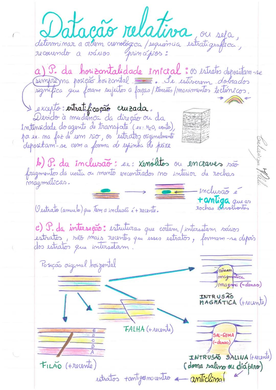 ## Geologia
11º ano ## Geologia 11º ano
As rochas são constituídas por minerais.
Mineral : inorgânico (ex: a pérola é sintetizada pelas