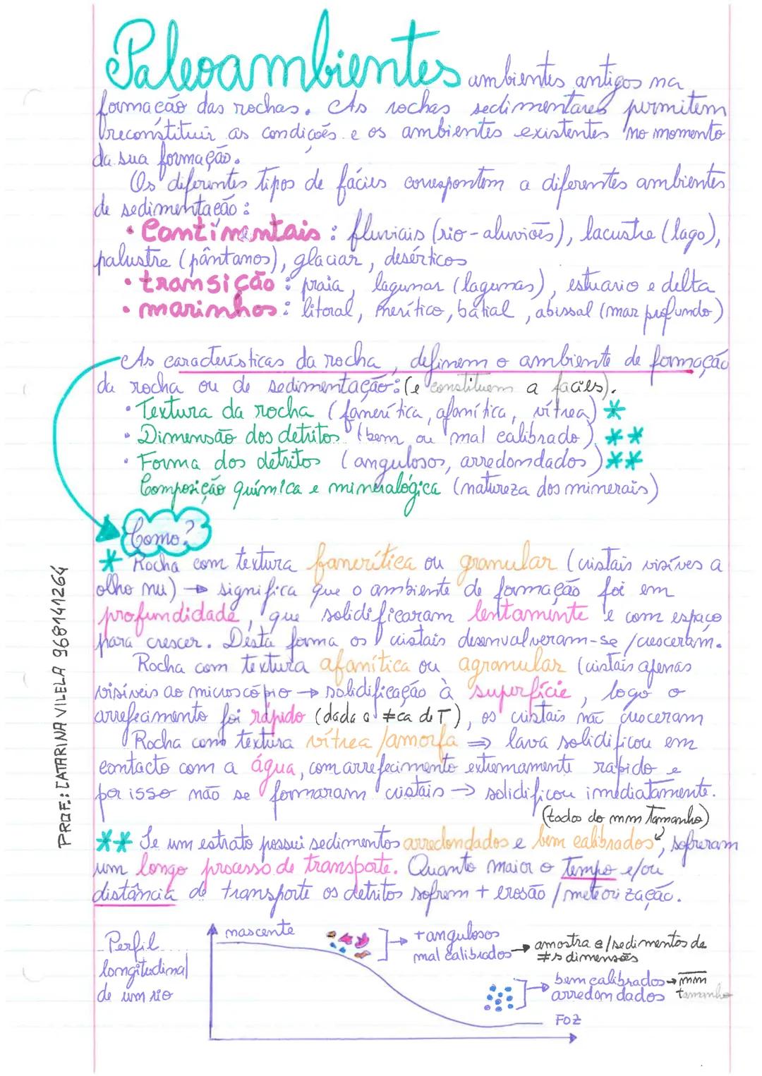 ## Geologia
11º ano ## Geologia 11º ano
As rochas são constituídas por minerais.
Mineral : inorgânico (ex: a pérola é sintetizada pelas