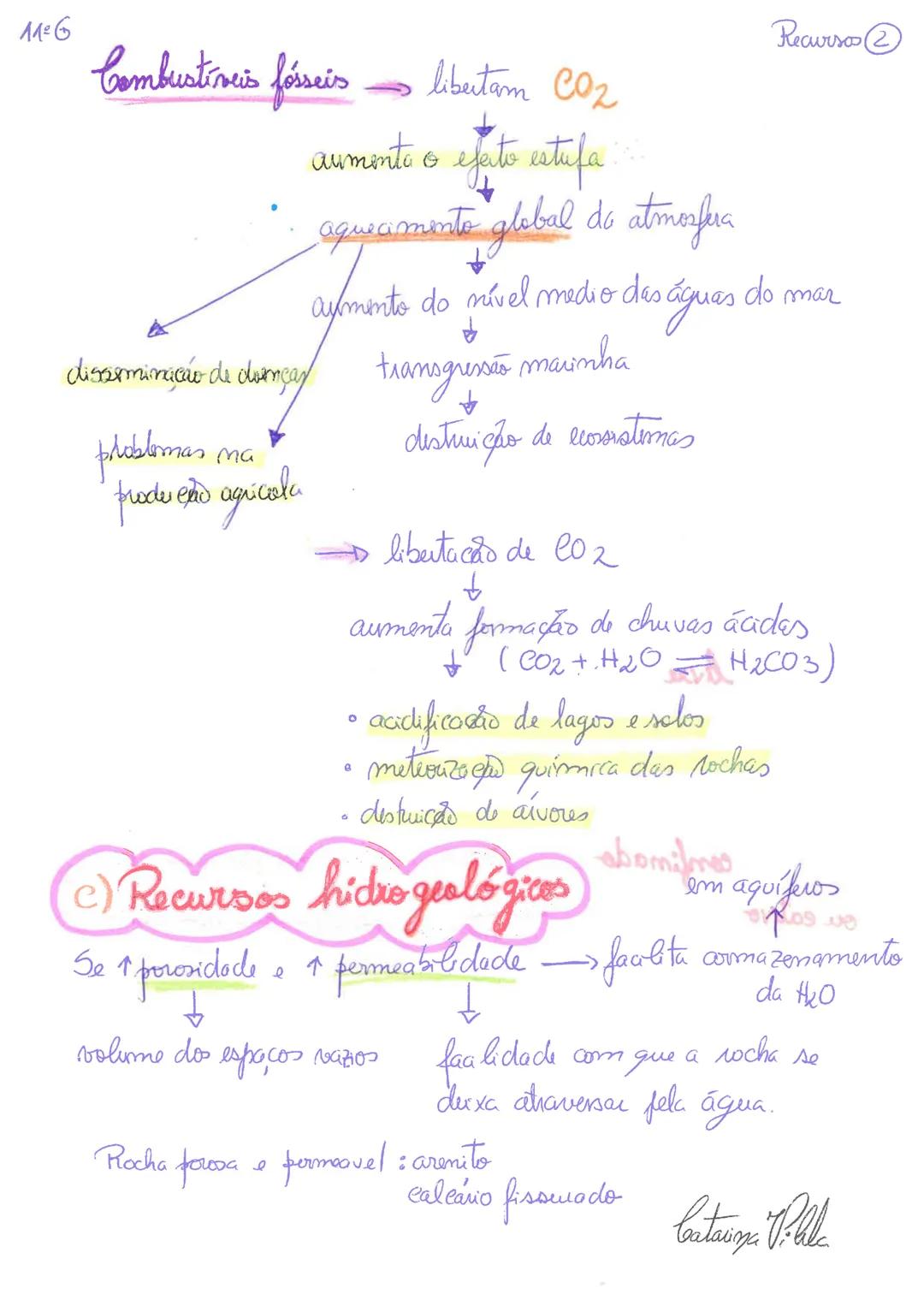 ## Geologia
11º ano ## Geologia 11º ano
As rochas são constituídas por minerais.
Mineral : inorgânico (ex: a pérola é sintetizada pelas