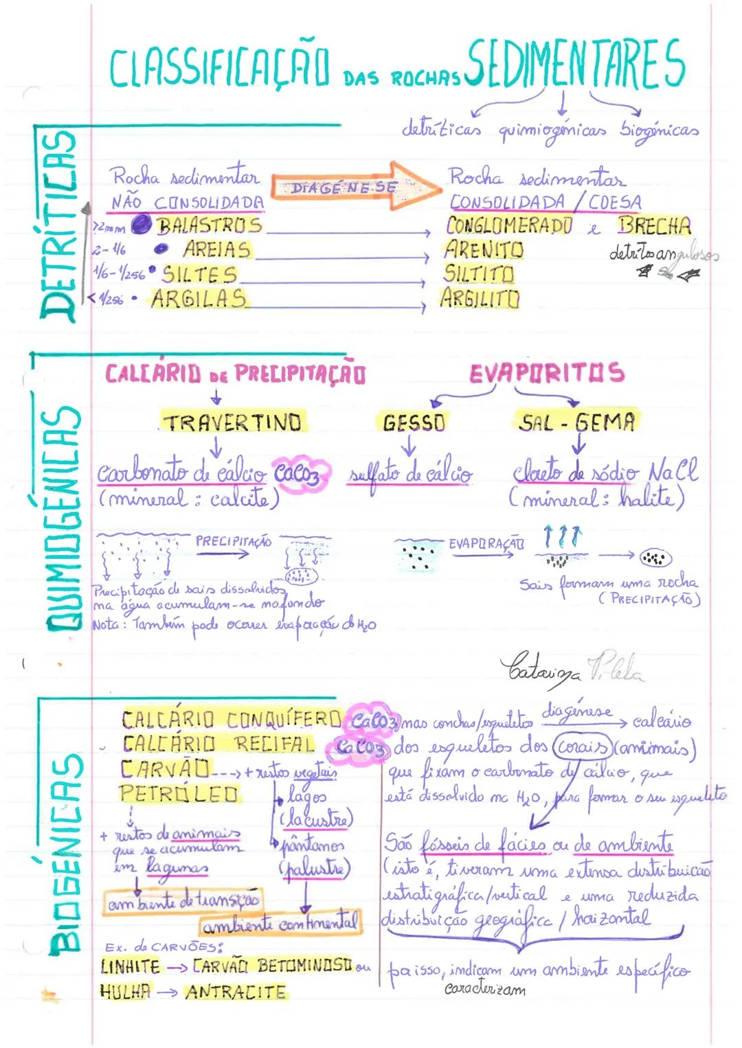 ## Geologia
11º ano ## Geologia 11º ano
As rochas são constituídas por minerais.
Mineral : inorgânico (ex: a pérola é sintetizada pelas
