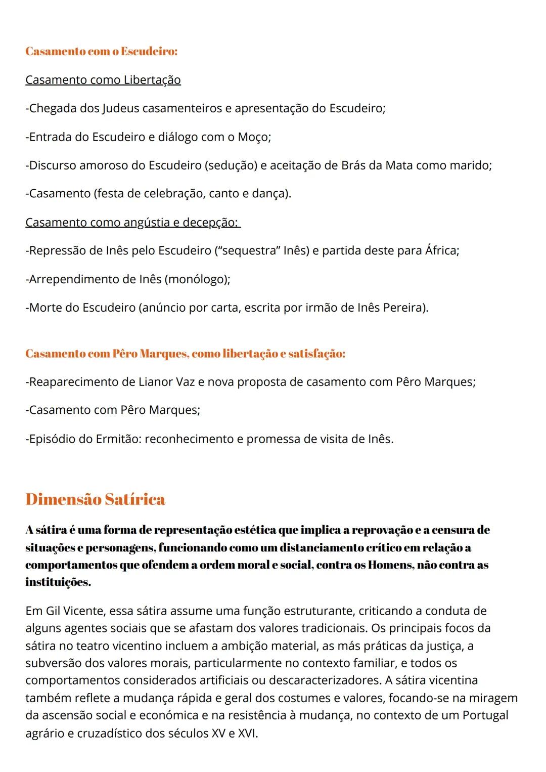 # Farsa de Inês Pereira
Obra com muitas formas que descrevia momentos da vida real sob a forma de caricaturas,
muitas vezes parecendo que o