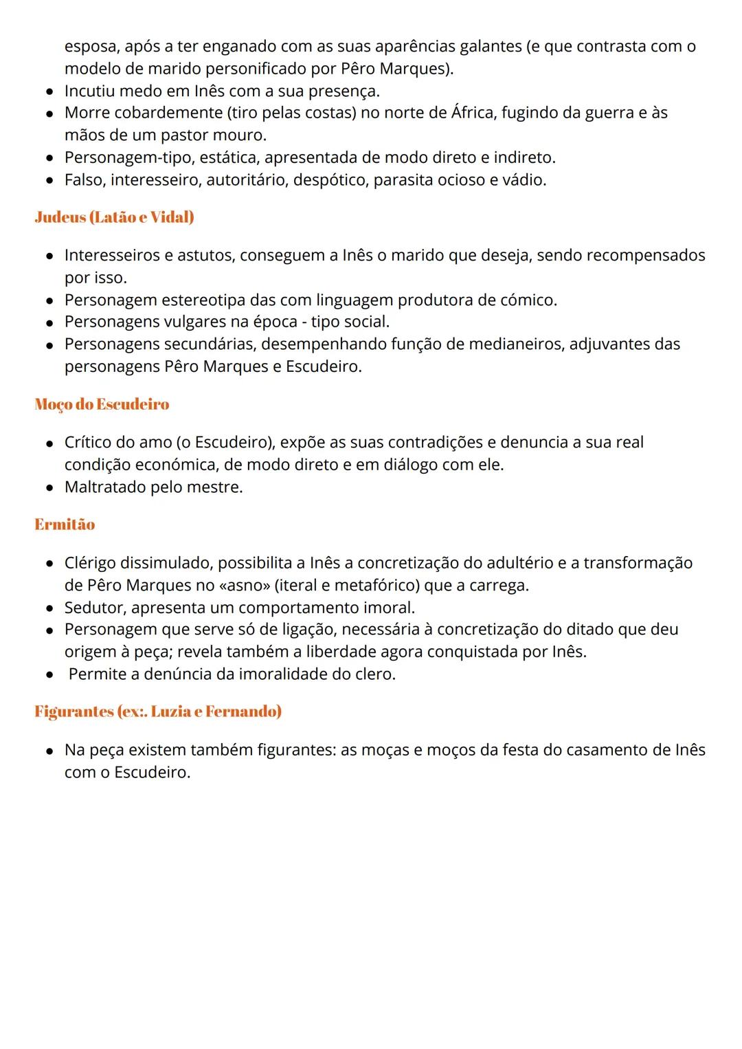 # Farsa de Inês Pereira
Obra com muitas formas que descrevia momentos da vida real sob a forma de caricaturas,
muitas vezes parecendo que o