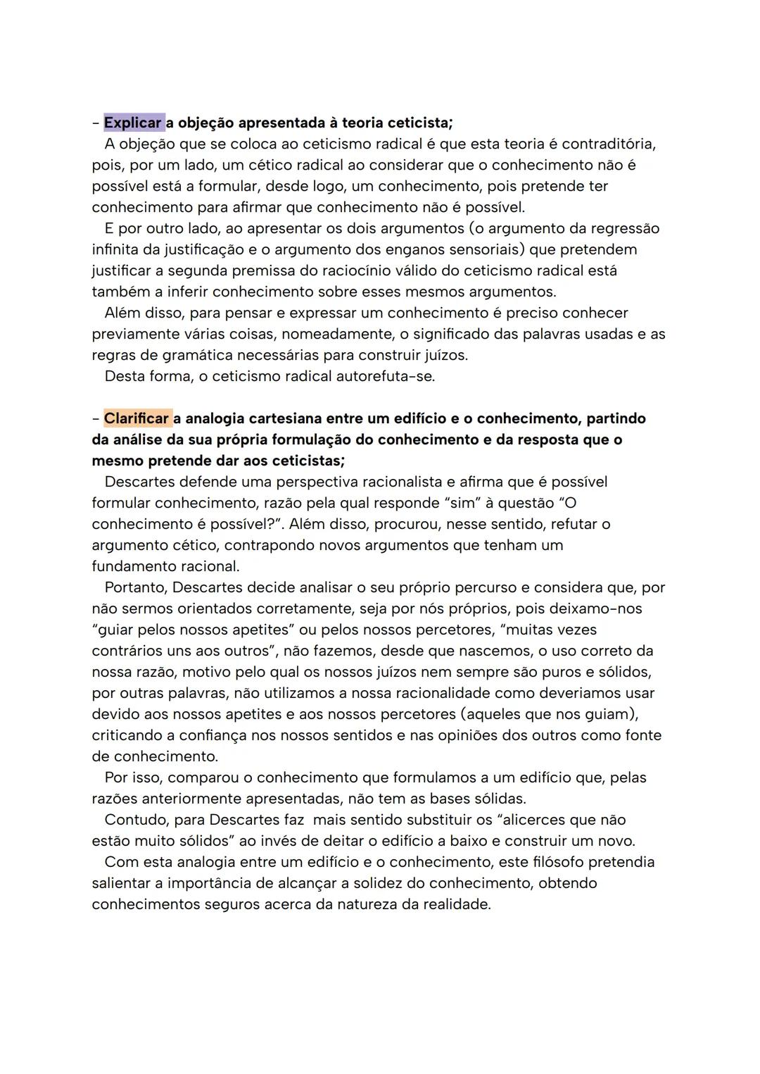 --- OCR Start ---
Filosofia: 2º Teste Global
• Modo de avaliação: Ficha de avaliação sumativa;
• Estrutura:
• Grupo I: Verdadeiro/Falso - 5
