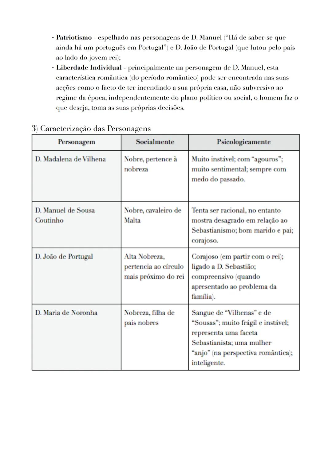 Frei Luís de Sousa
de Almeida Garrett
Sistematização
por Francisco Girbal Eiras 1) Resumo Sintético
O Frei Luís de Sousa é um drama (consi