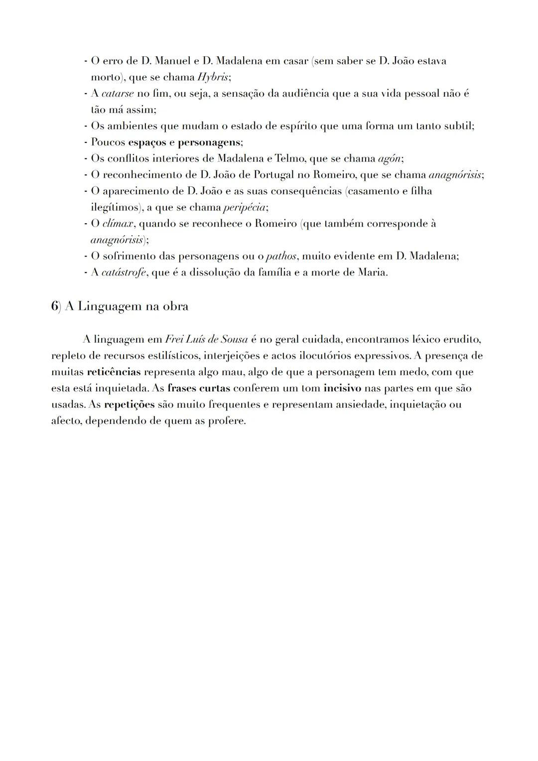 Frei Luís de Sousa
de Almeida Garrett
Sistematização
por Francisco Girbal Eiras 1) Resumo Sintético
O Frei Luís de Sousa é um drama (consi