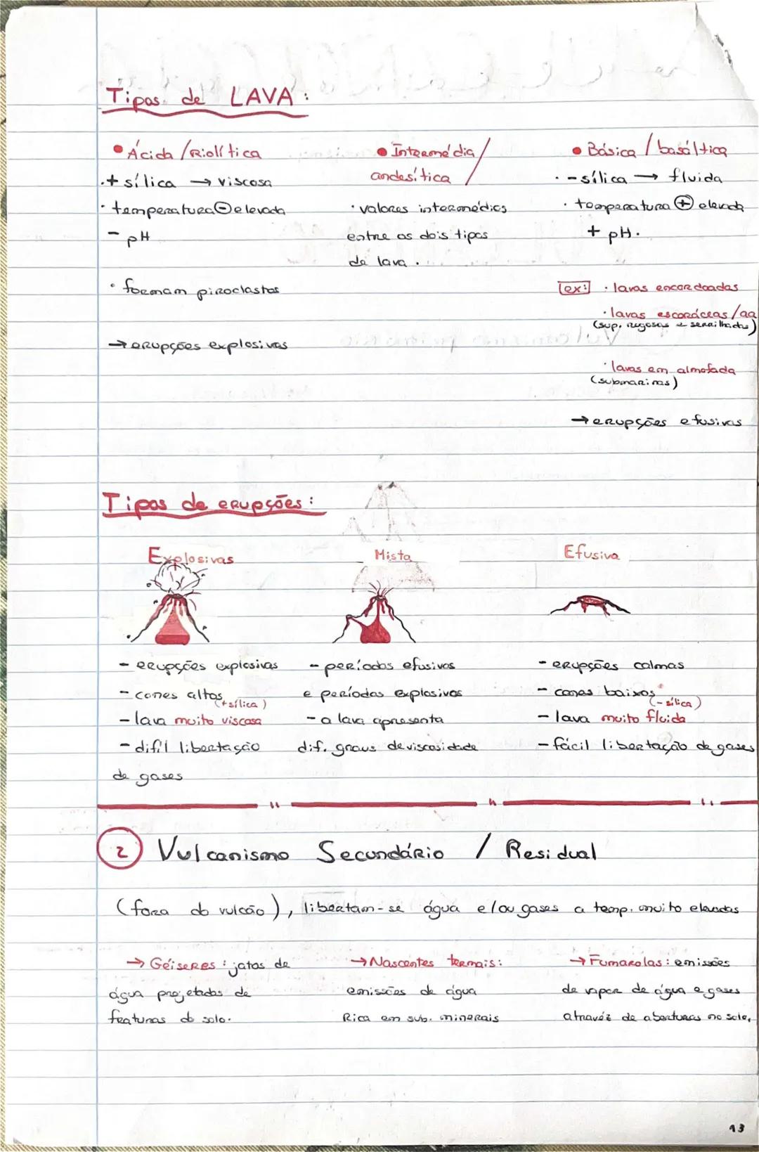# GEOLOGIA 10°
• Subsistemas terrestres:
- Hidrosfera: reservatórios de água que existem na Terra
- Atmosfera: camada gasosa que envolve os