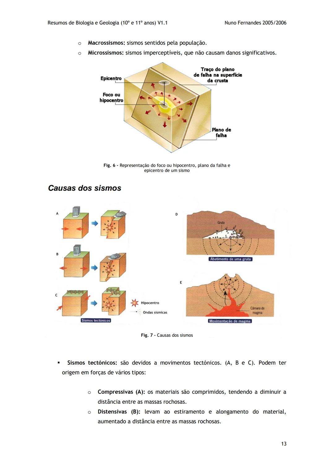 # -RESUMOS-
# BIOLOGIA E GEOLOGIA
10º E 11º Resumos de Biologia e Geologia (10° e 11° anos) V1.1
GEOLOGIA 10°
Nuno Fernandes 2005/2006
As