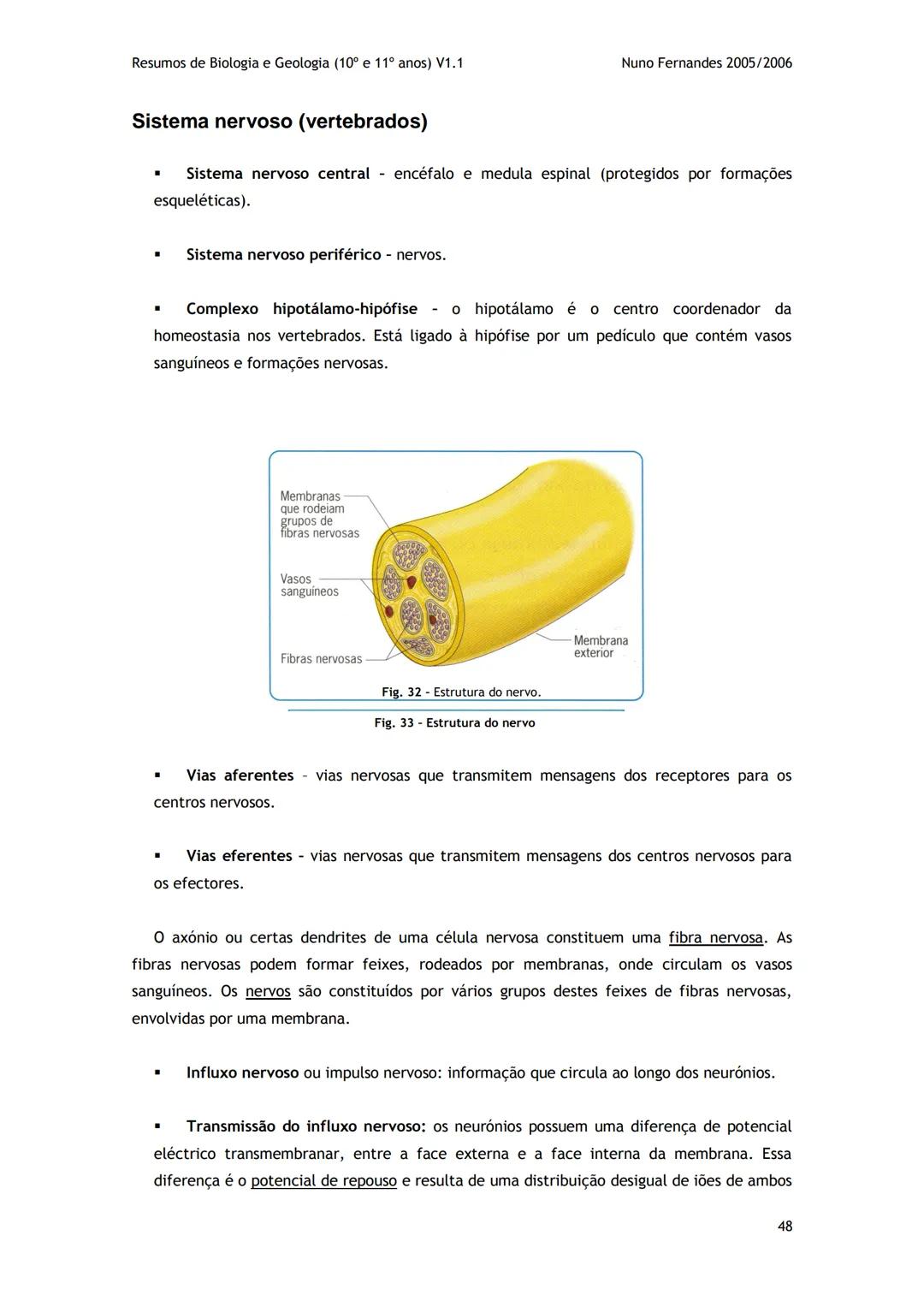 # -RESUMOS-
# BIOLOGIA E GEOLOGIA
10º E 11º Resumos de Biologia e Geologia (10° e 11° anos) V1.1
GEOLOGIA 10°
Nuno Fernandes 2005/2006
As
