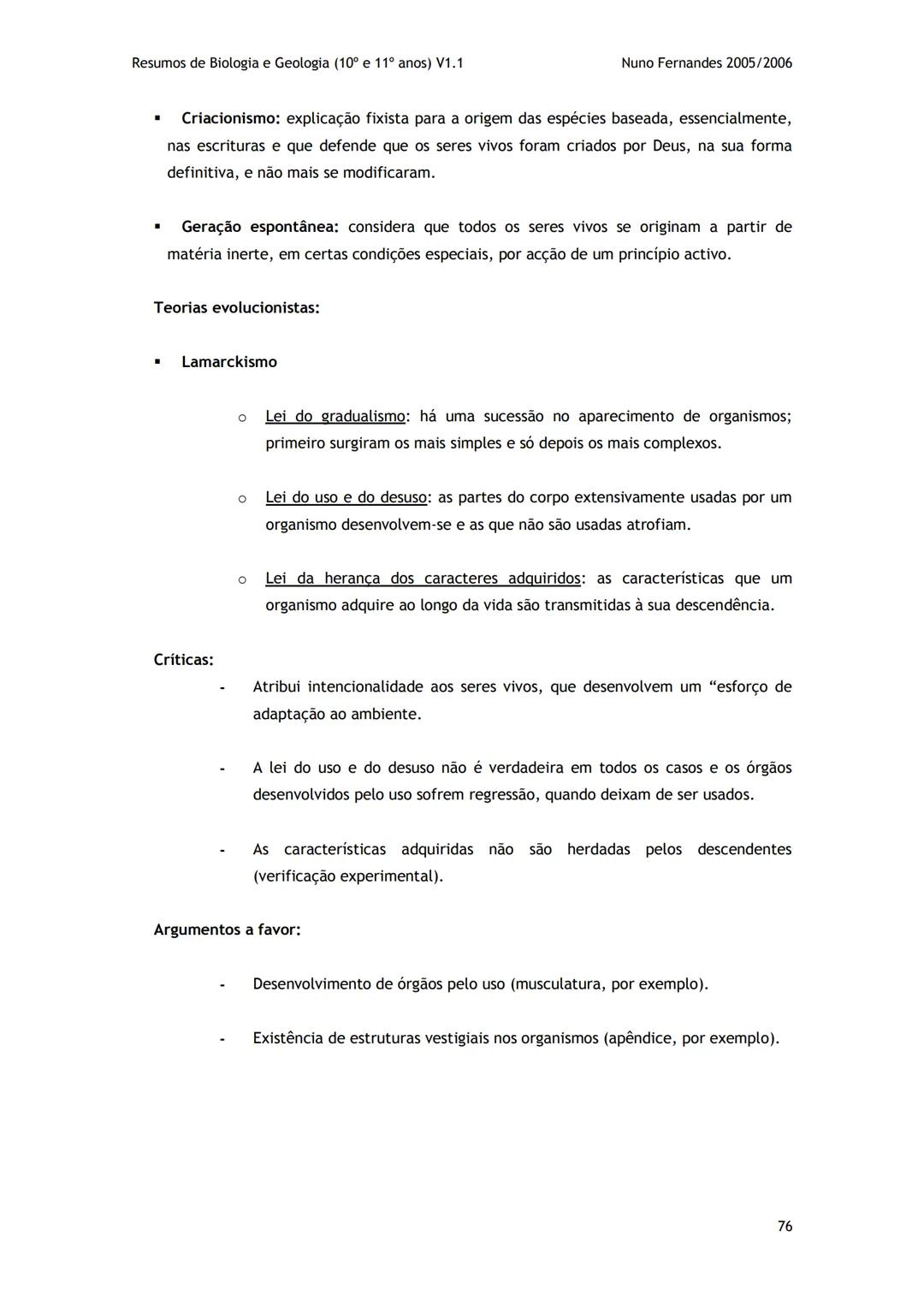 # -RESUMOS-
# BIOLOGIA E GEOLOGIA
10º E 11º Resumos de Biologia e Geologia (10° e 11° anos) V1.1
GEOLOGIA 10°
Nuno Fernandes 2005/2006
As