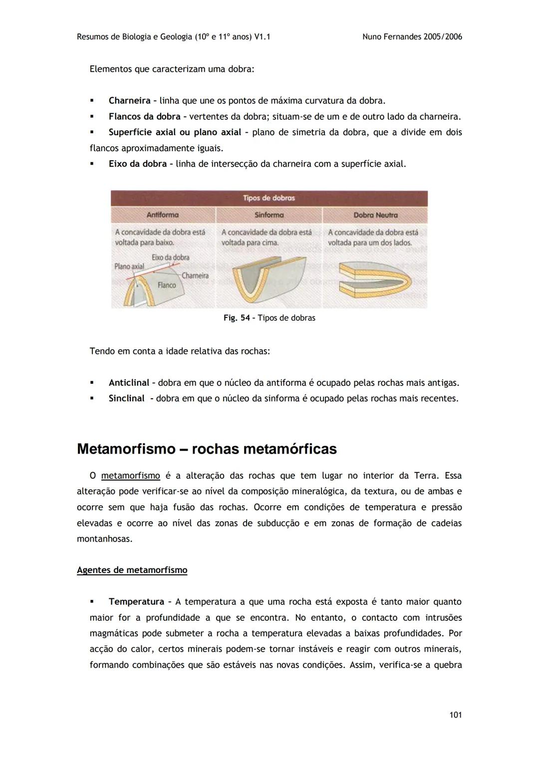 # -RESUMOS-
# BIOLOGIA E GEOLOGIA
10º E 11º Resumos de Biologia e Geologia (10° e 11° anos) V1.1
GEOLOGIA 10°
Nuno Fernandes 2005/2006
As