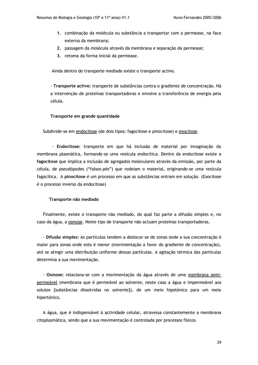 # -RESUMOS-
# BIOLOGIA E GEOLOGIA
10º E 11º Resumos de Biologia e Geologia (10° e 11° anos) V1.1
GEOLOGIA 10°
Nuno Fernandes 2005/2006
As