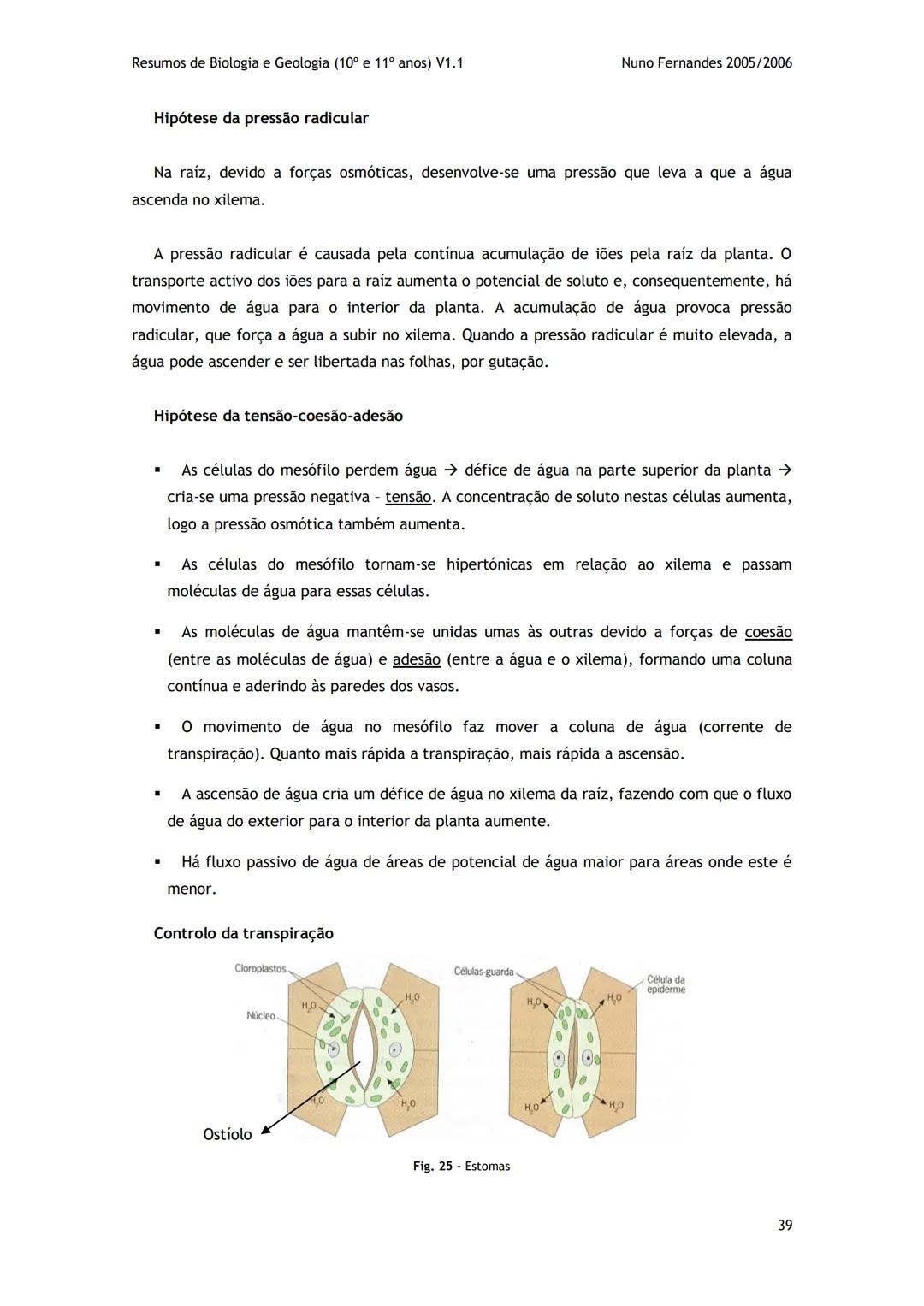 # -RESUMOS-
# BIOLOGIA E GEOLOGIA
10º E 11º Resumos de Biologia e Geologia (10° e 11° anos) V1.1
GEOLOGIA 10°
Nuno Fernandes 2005/2006
As