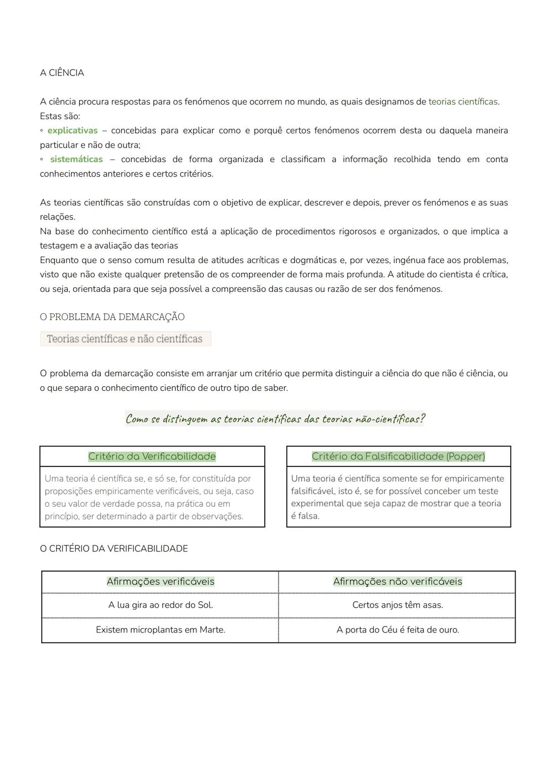 # Filosofia da Ciência
11º ano
CIÊNCIA E PSEUDOCIÊNCIA
A ciência é, em simultâneo, uma atividade e um tipo de conhecimento que nos tem vi