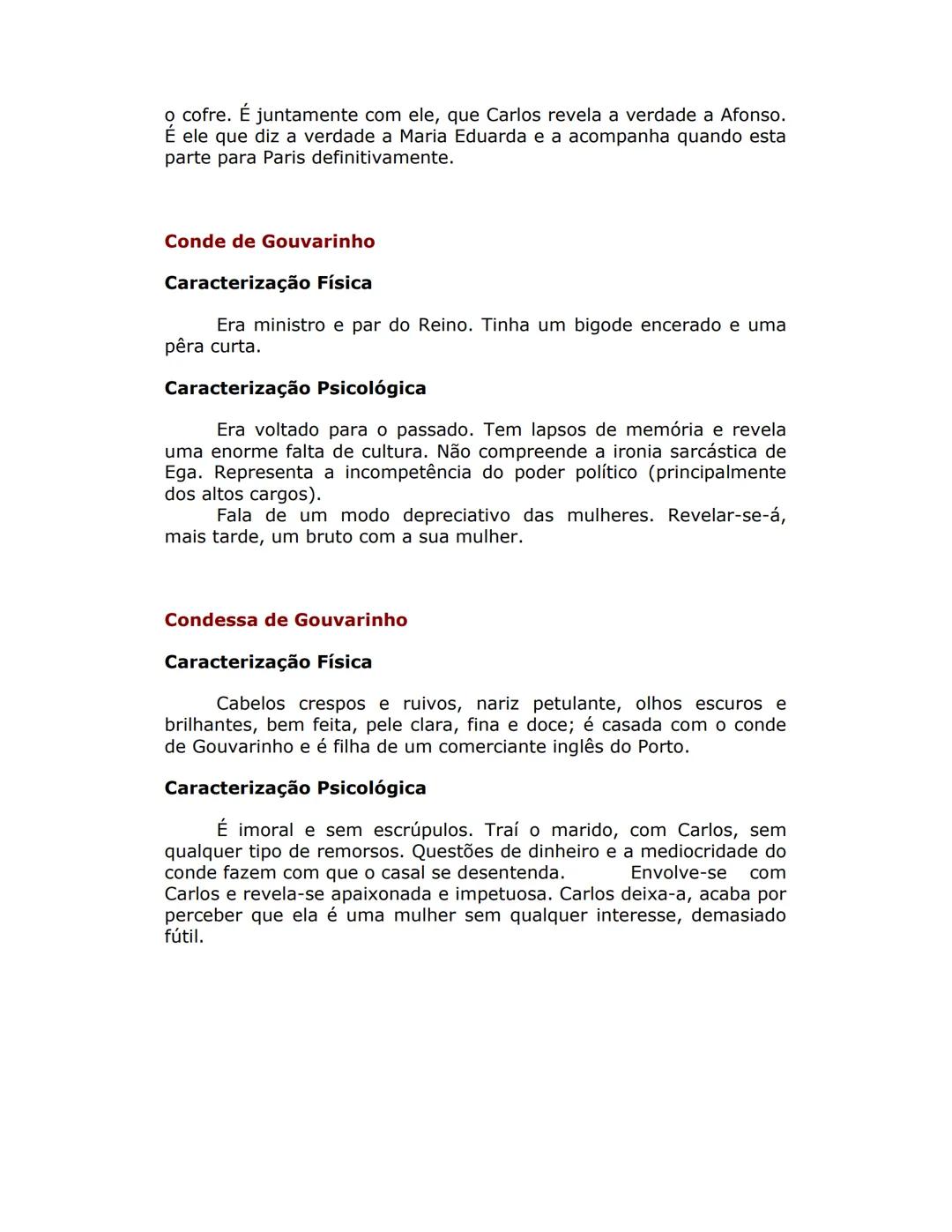 # ESCOLA SECUNDÁRIA C/EB DE LOUSADA
# Resumo da obra "Os Maias"
de Eça de Queirós
A acção de "Os Maias" passa-se em Lisboa, na segunda met