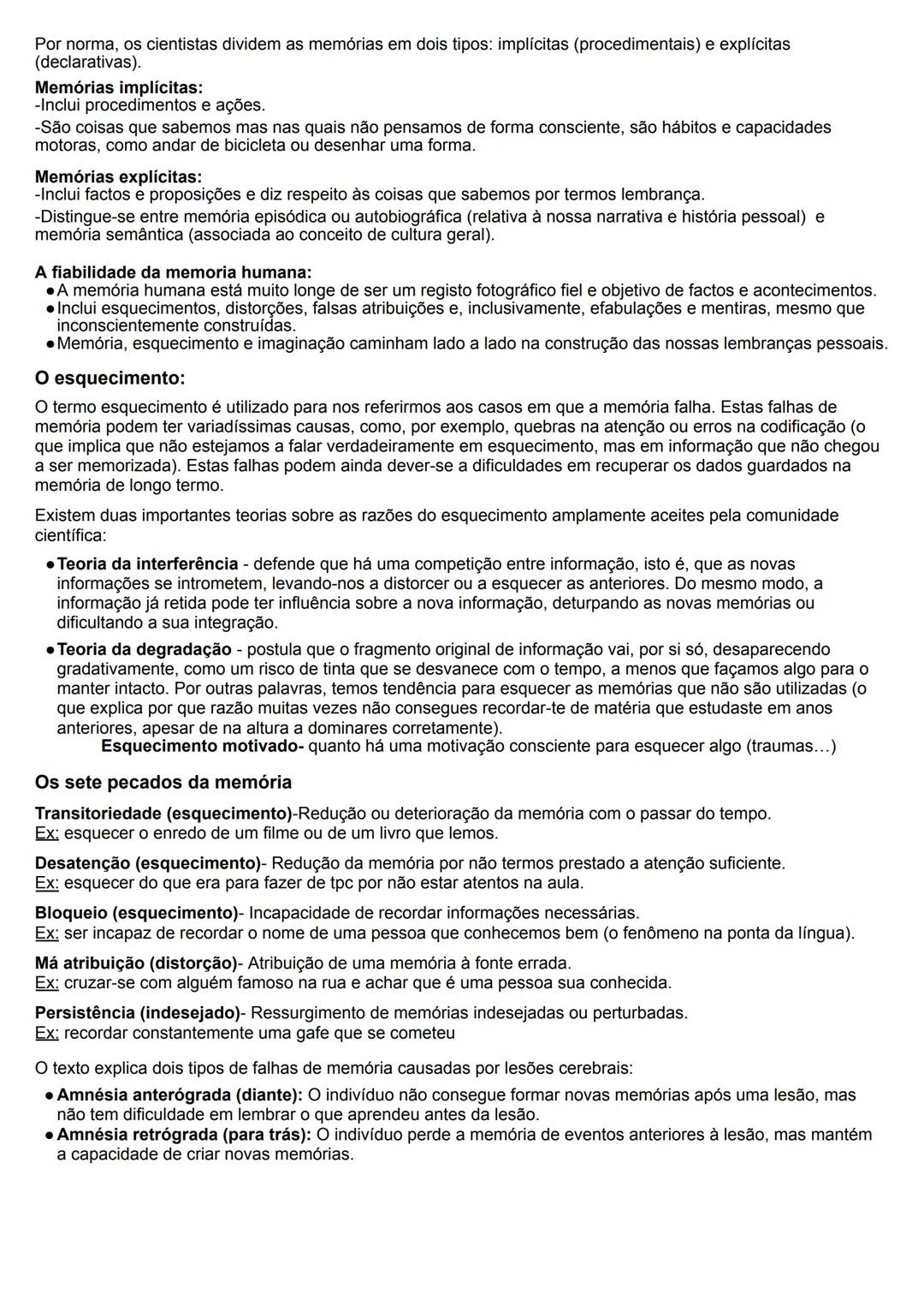 # Processos mentais
Quando se pensa em cérebro ou em atividade cognitiva, é comum associarmos estes termos à memorização, à
inteligência ou