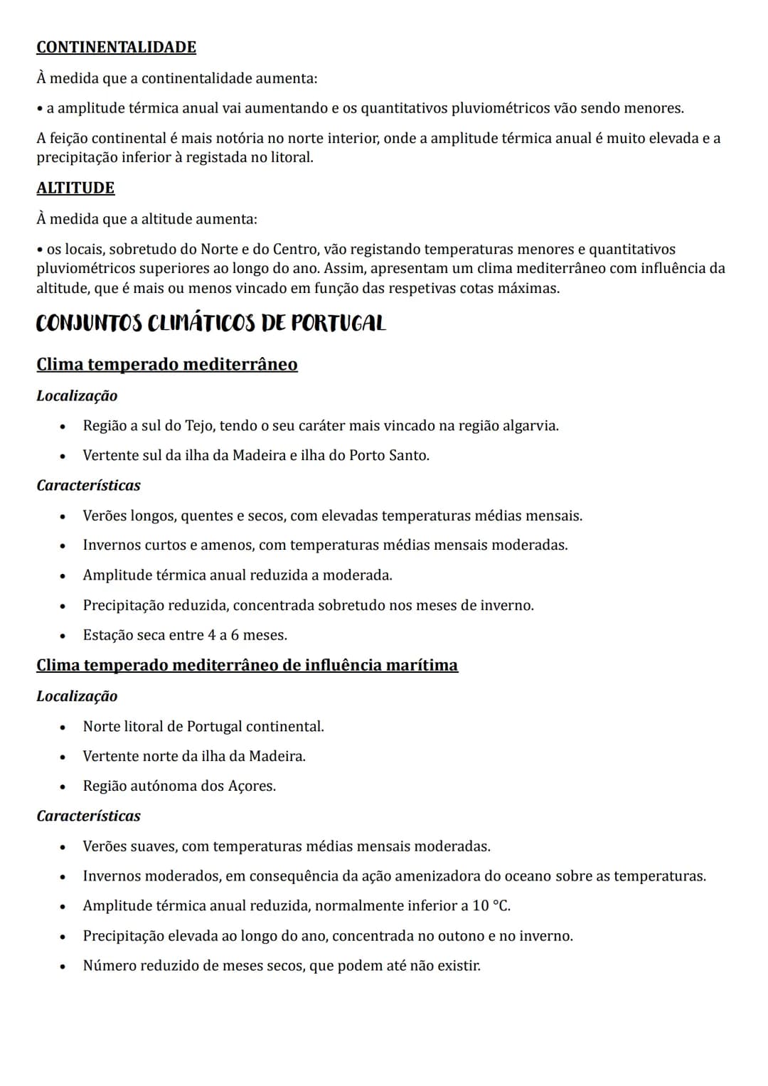 # RECURSOS HIDRICOS - 10 ANO
Condensação: Passagem de água do estado gasoso ao estado líquido.
Ponto de saturação: Quantidade máxima de va