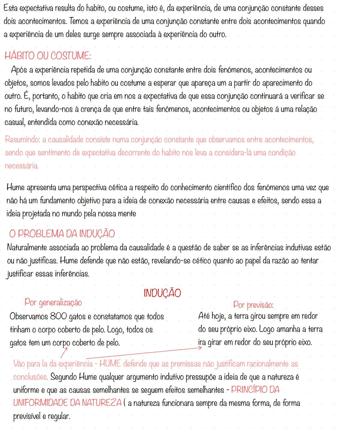 DAVID HUME
David Hume era um empirista.
Hume acreditava que as crenças básicas tinham origem da nossa experiência imediata.
TÁBUA RASA
Quand
