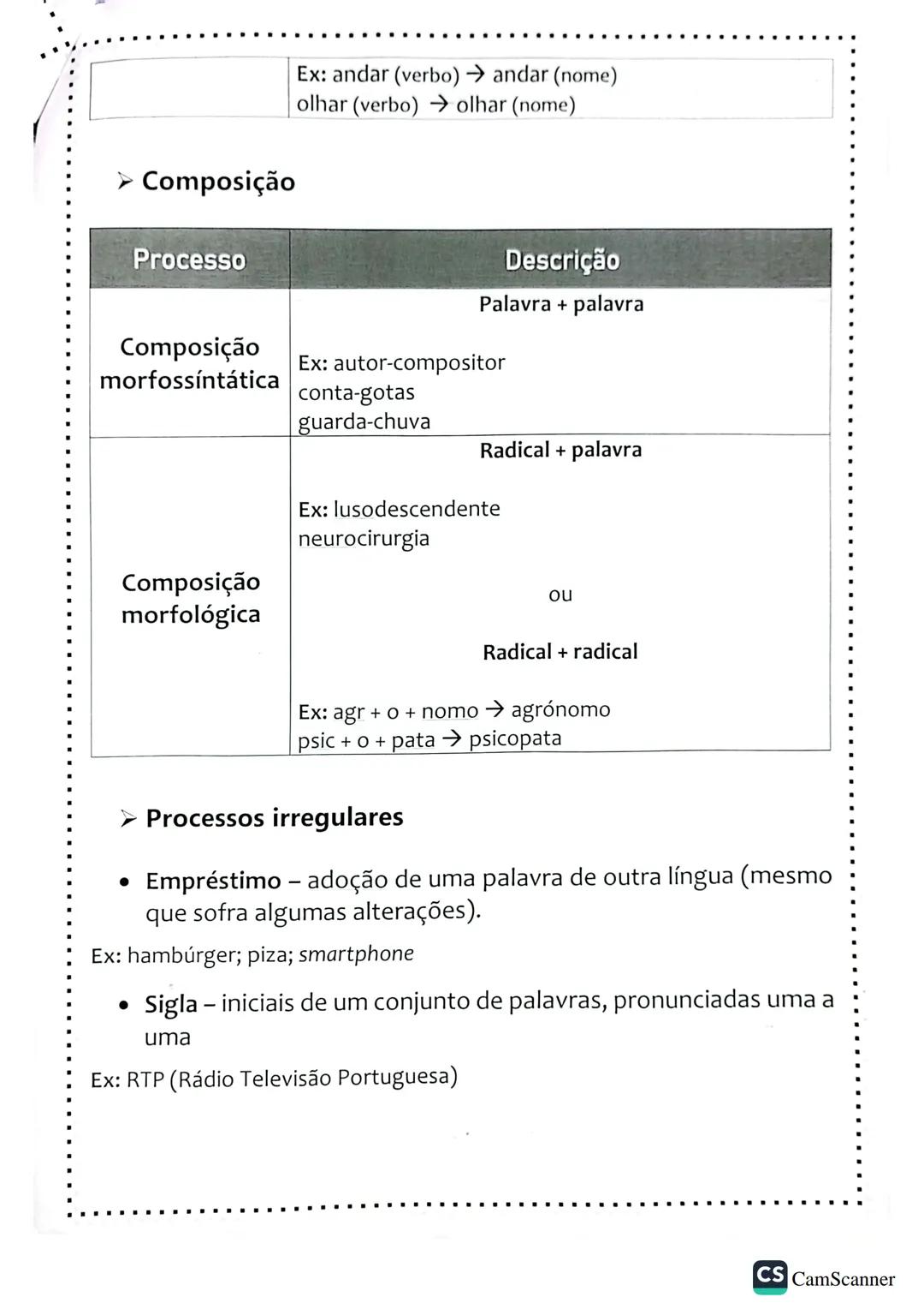 Funções sintáticas
➤ Complemento do nome
• É selecionado por um nome e surge à sua direita, formando
com ele uma unidade de sentido própria;