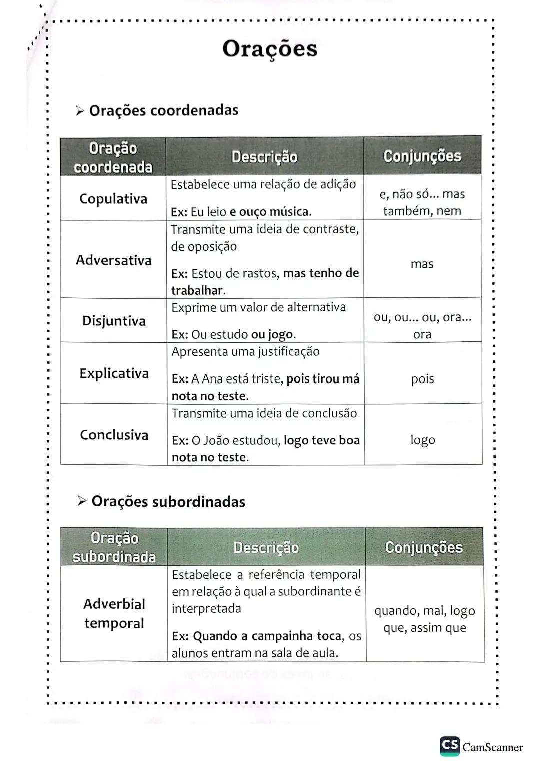 Funções sintáticas
➤ Complemento do nome
• É selecionado por um nome e surge à sua direita, formando
com ele uma unidade de sentido própria;