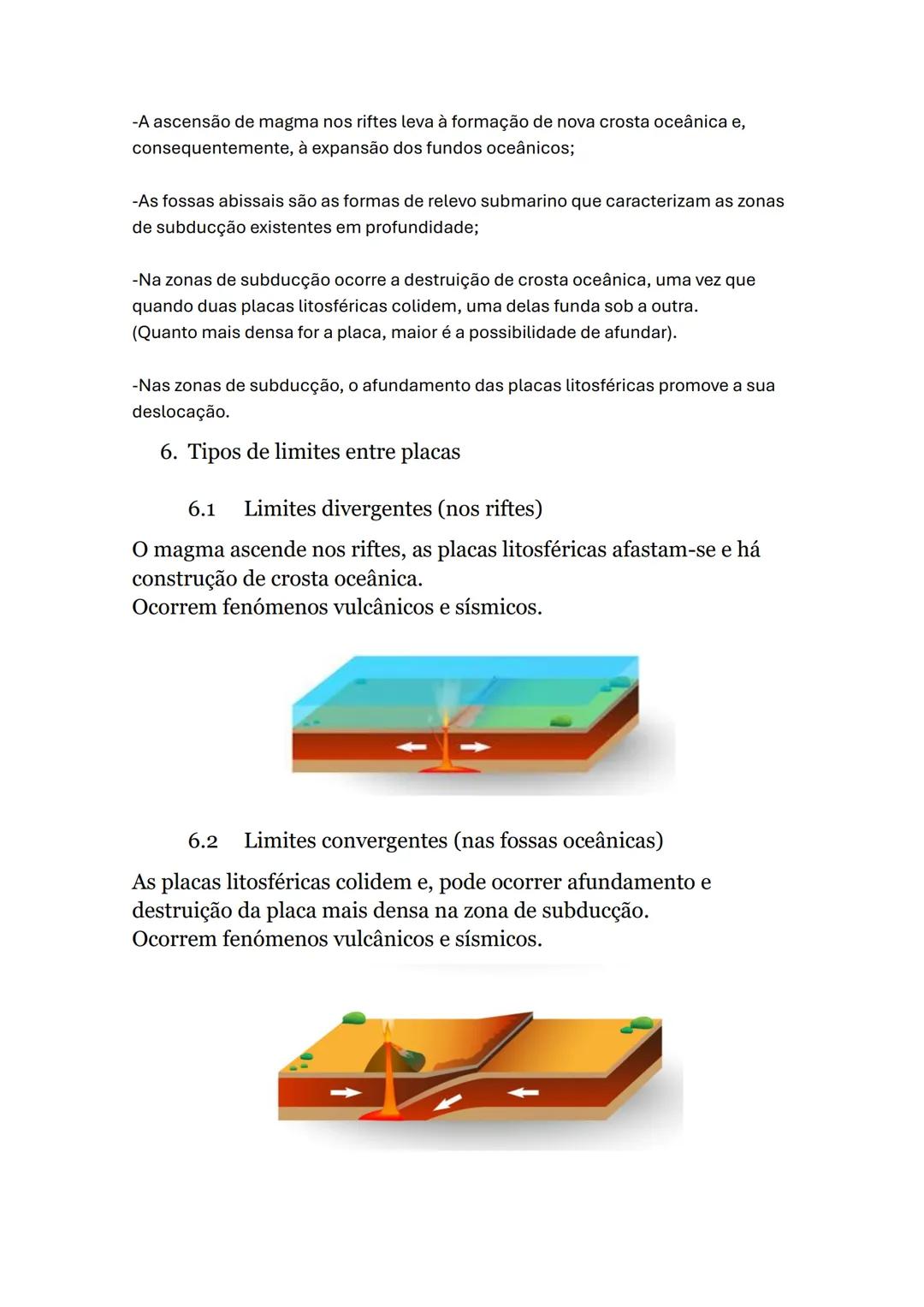 # O mobilismo geológico e a tectónica de placas
1. Mobilismo geológico
Teoria da Deriva Continental
Teoria da expansão dos
oceanos
Teori