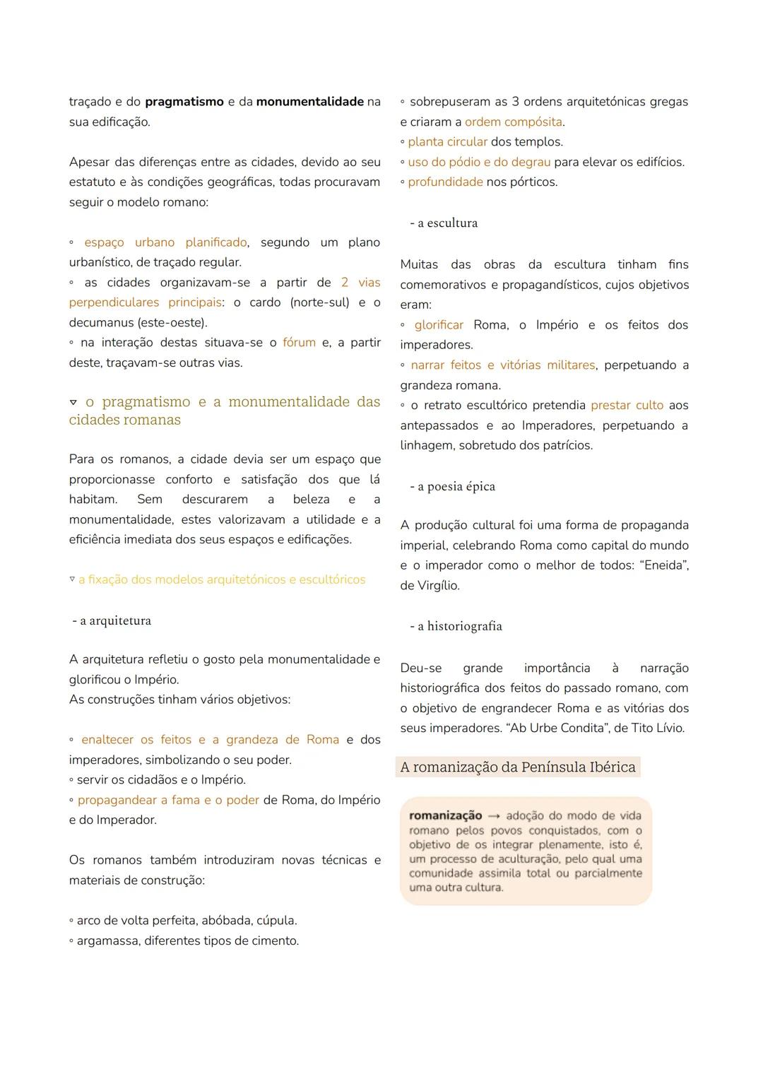 módulo 1
o modelo romano unidade 2
ROMA CIDADE ORDENADORA DE UM
IMPÉRIO URBANO
Foi através de Roma que se iniciou a expansão,
através de