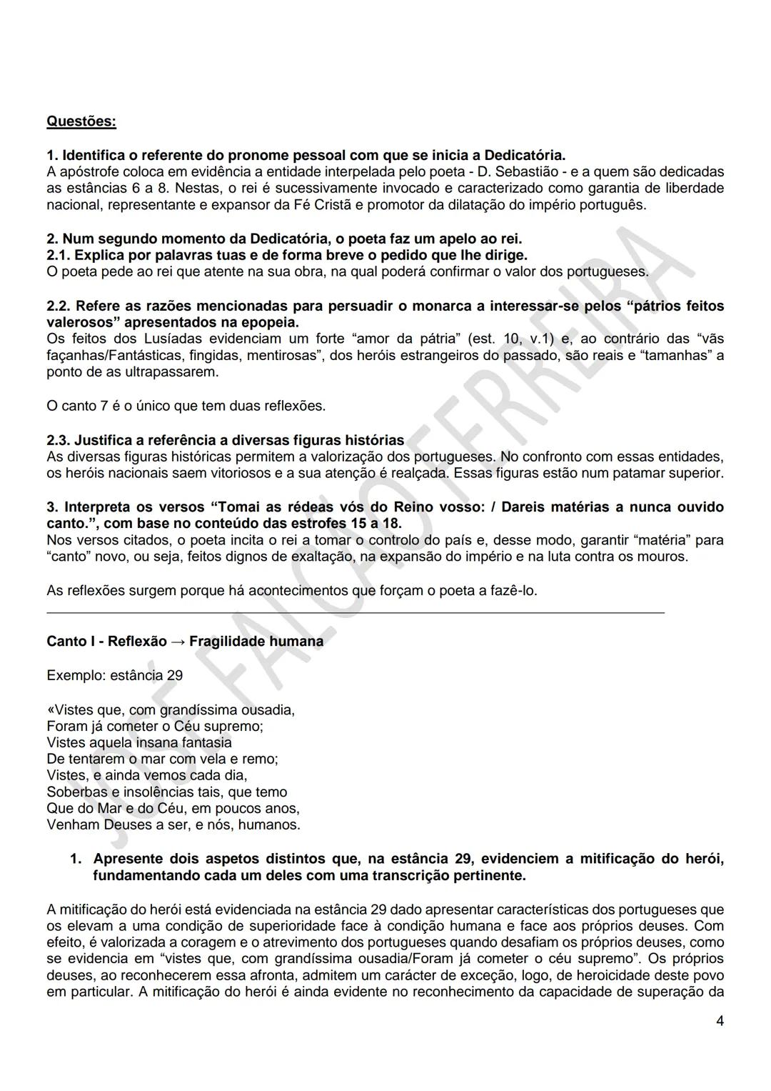 # Resumos 1º Teste de Português - novembro 2023
# Lusíadas
Lusíadas - obra séc. XVI - Renascimento
Renascimento - voltar a nascer a época