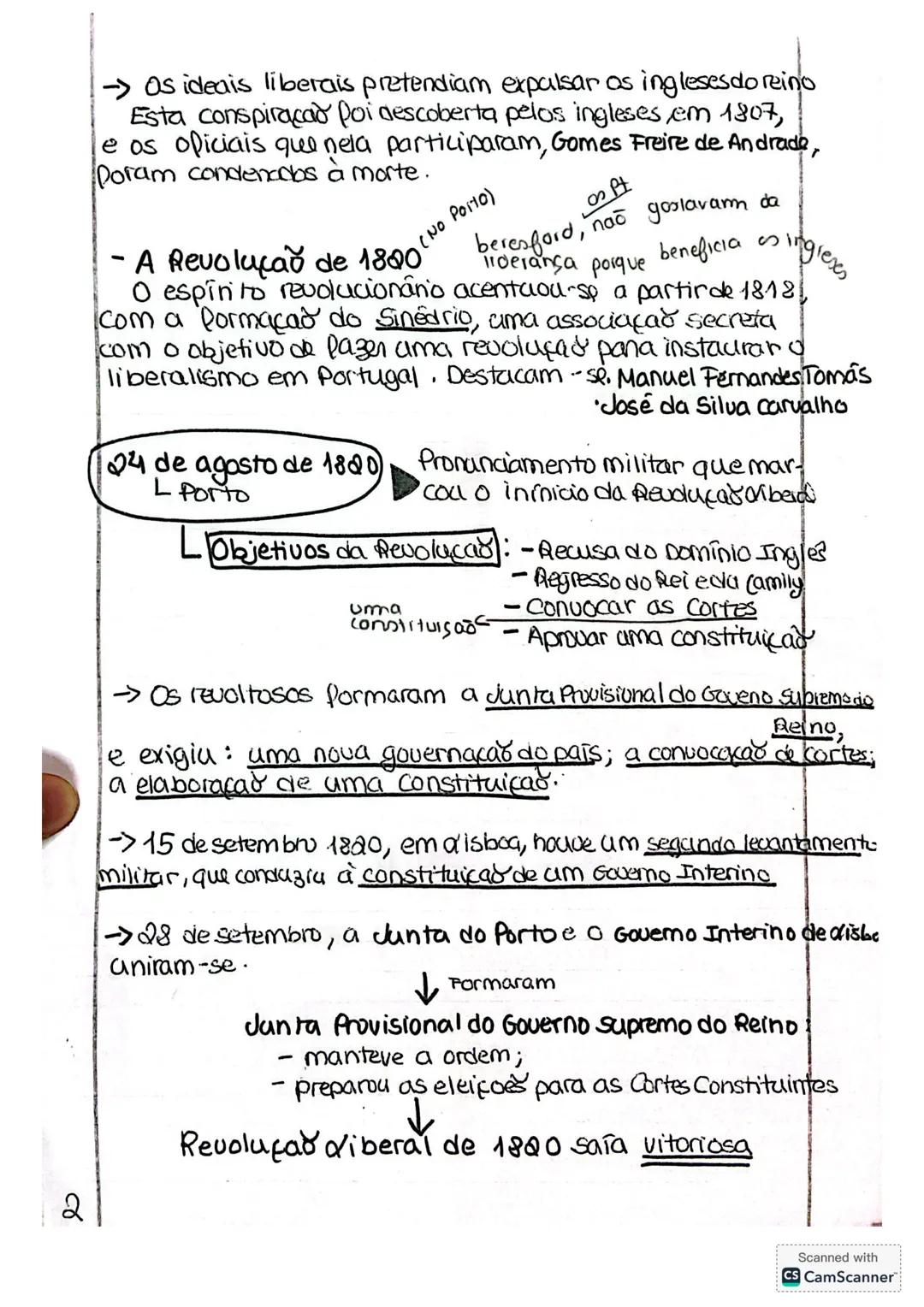 # A Revoluçãŭ diberal Portuguesa
Antecedentes
10/3/2024
- Em 1806, Napolead Bonaparte, como porma de derrotar
a Inglaterra, ordenou o Bioqu