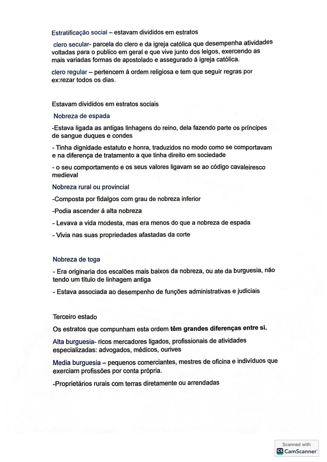 O antigo regime
O antigo regime é o período histórico (na idade moderna) entre o sec XVI e o
final do sec XVII associado á monarquia absolut