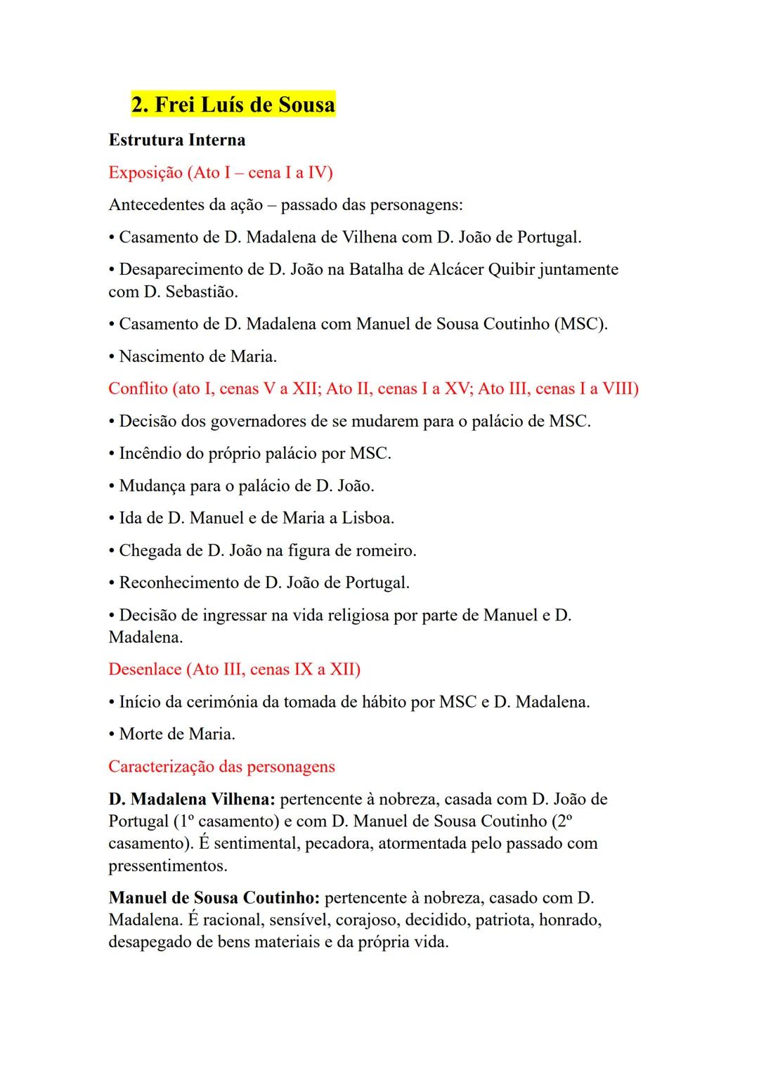 11° Ano
Conteúdos:
1. Sermão de St. António aos Peixes
2. Frei Luís de Sousa
3. Amor de Perdição
4. Os Maias
5. Antero de Quental # 1. Sermã