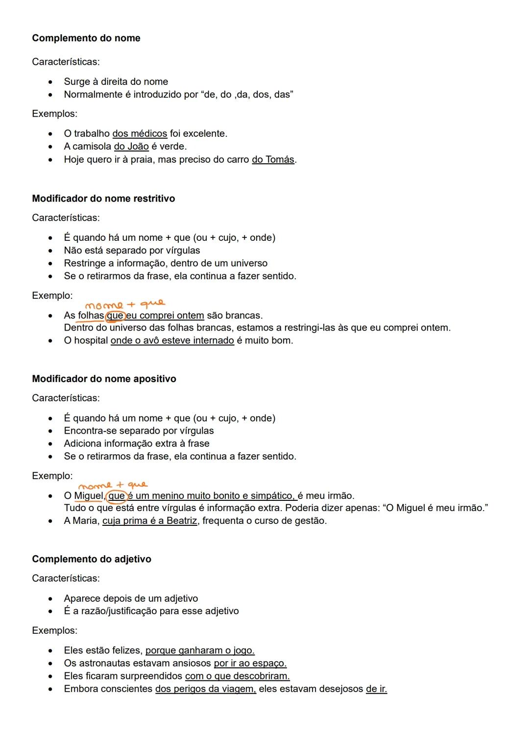 --- OCR Start ---
PORTUGUÊS
Ensino secundário
GRAMÁTICA
Funções Sintáticas
TODAS com características e exemplos
Sujeito
Vocativo
+ Nota
Modi