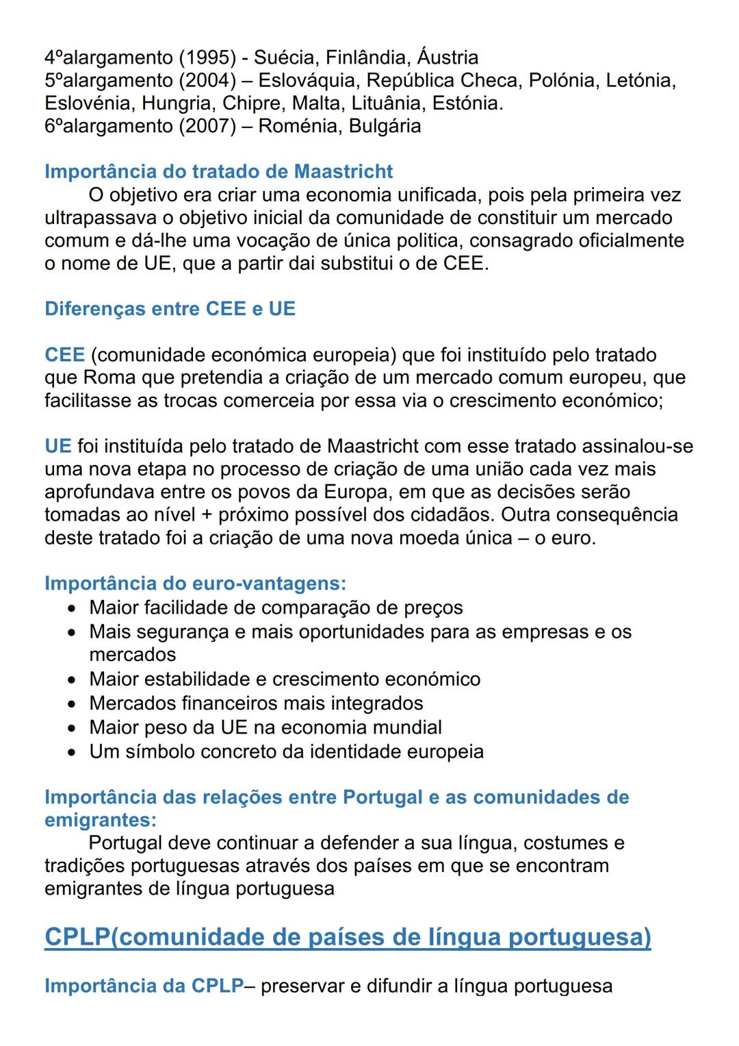 # A POSIÇÃO DE PORTUGAL NA EUROPA E
# NO MUNDO
Território- espaço terrestre, marítimo e aéreo sobre o qual os órgãos
políticos de um país e