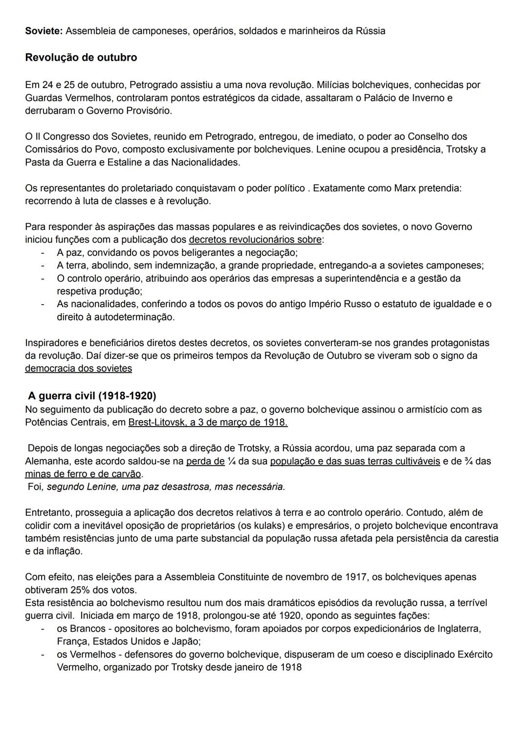 # A I Guerra Mundial - a rutura no panorama político europeu e mundial
No século XIX, em virtude do processo de industrialização e desenvol