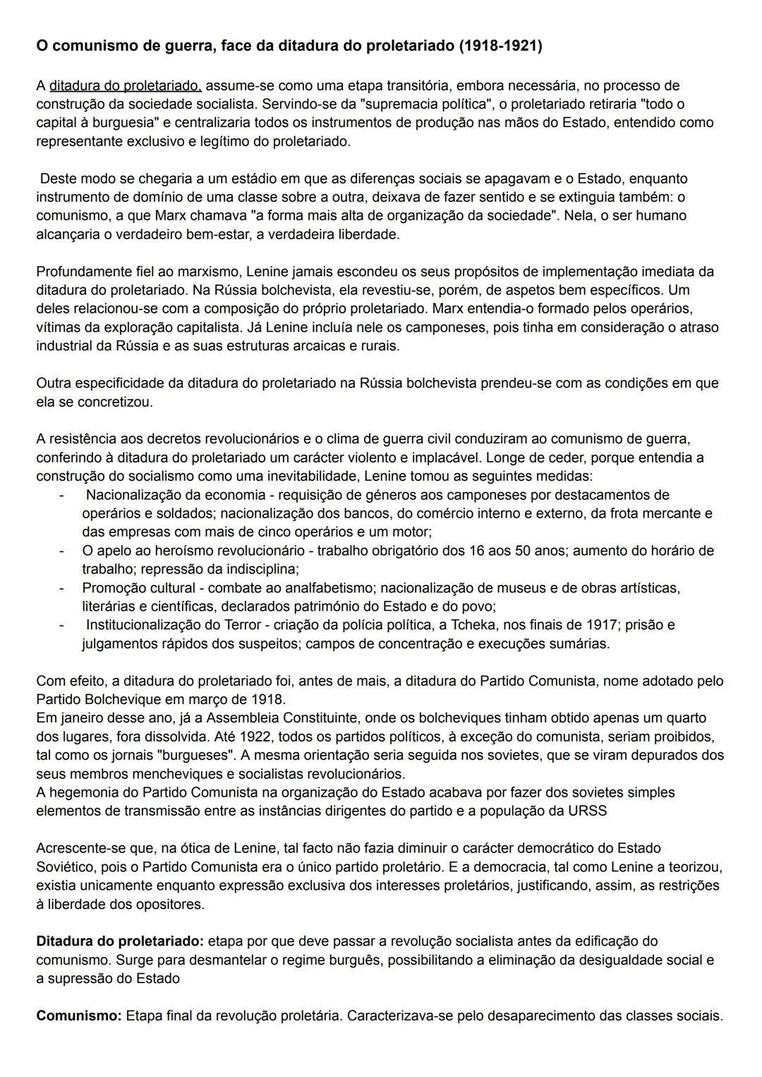 # A I Guerra Mundial - a rutura no panorama político europeu e mundial
No século XIX, em virtude do processo de industrialização e desenvol